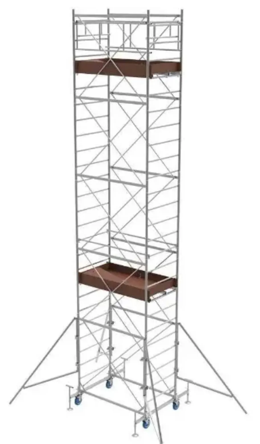 Trabattello 1,20 × 2,00 m — altezza 9,5 m
